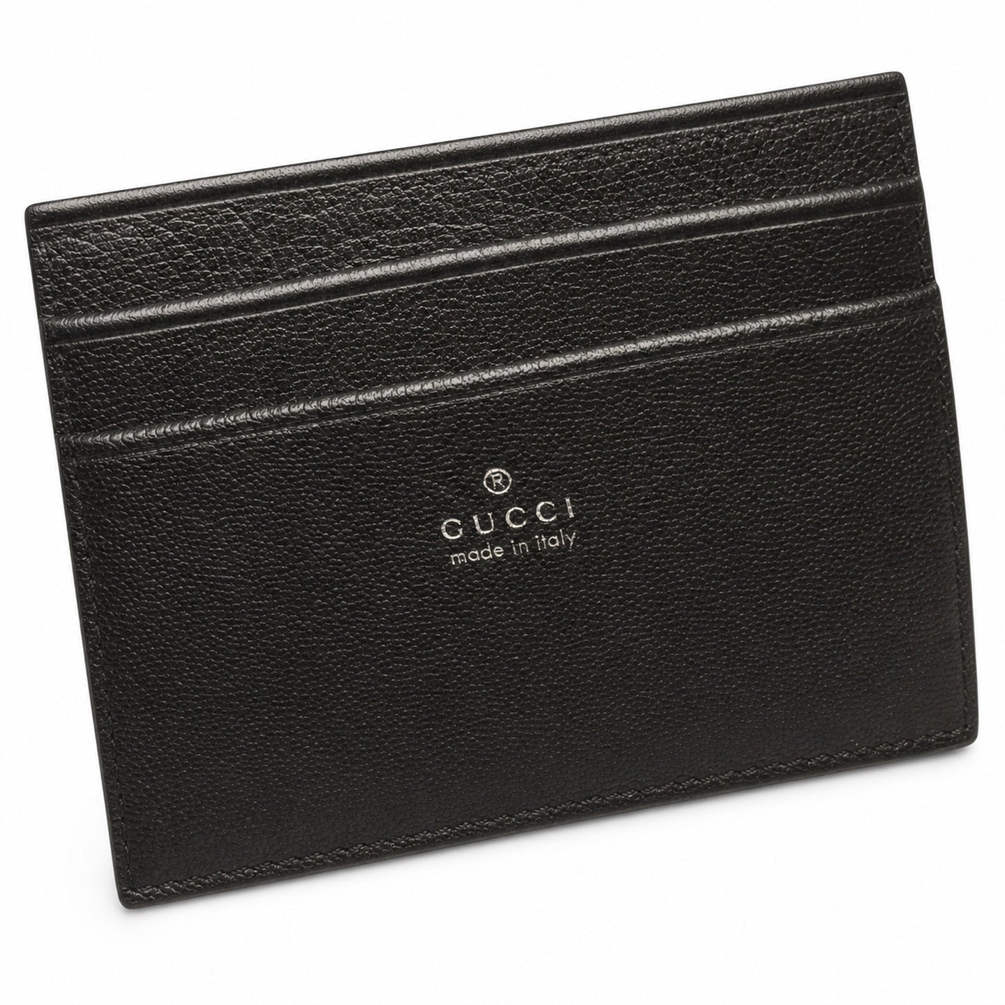 Gucci Canvas Nylon Leather Black Bag