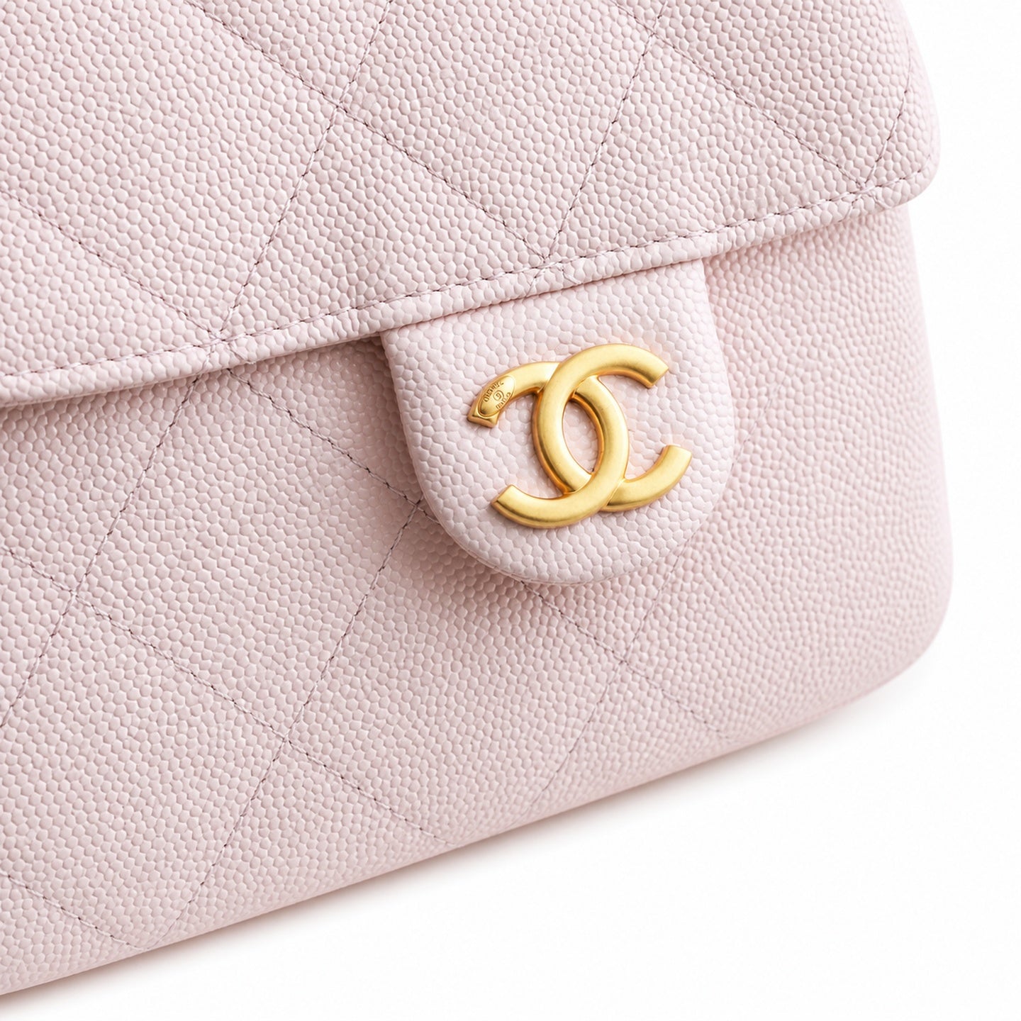 Chanel 25 Small Leather Pink Bag