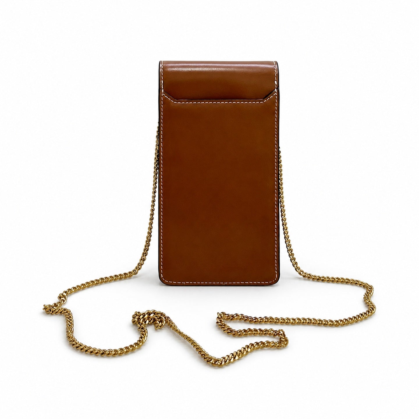 Celine Triomphe Large Brown Phone Bag