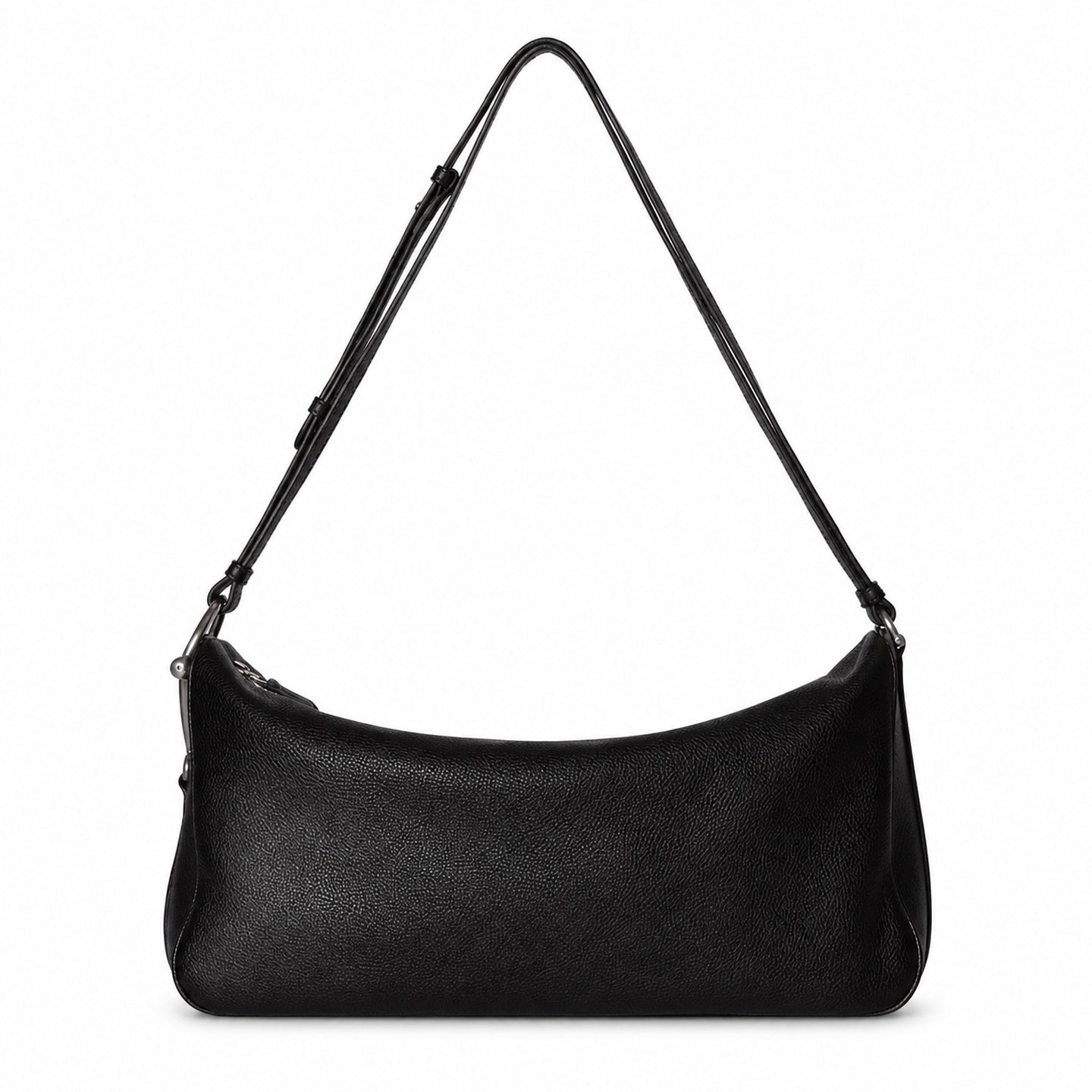 Gucci Horsebit Cotton Leather Black Bag