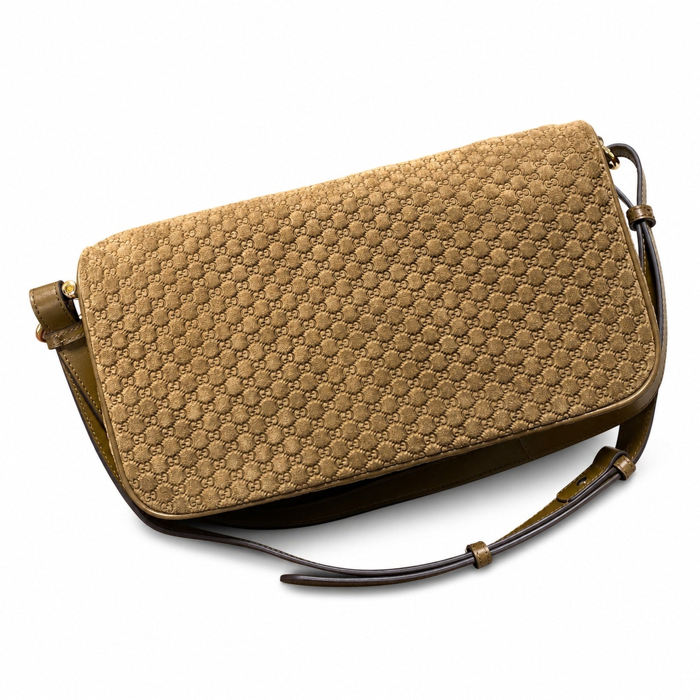 Gucci Horsebit Leather Shoulder Bag