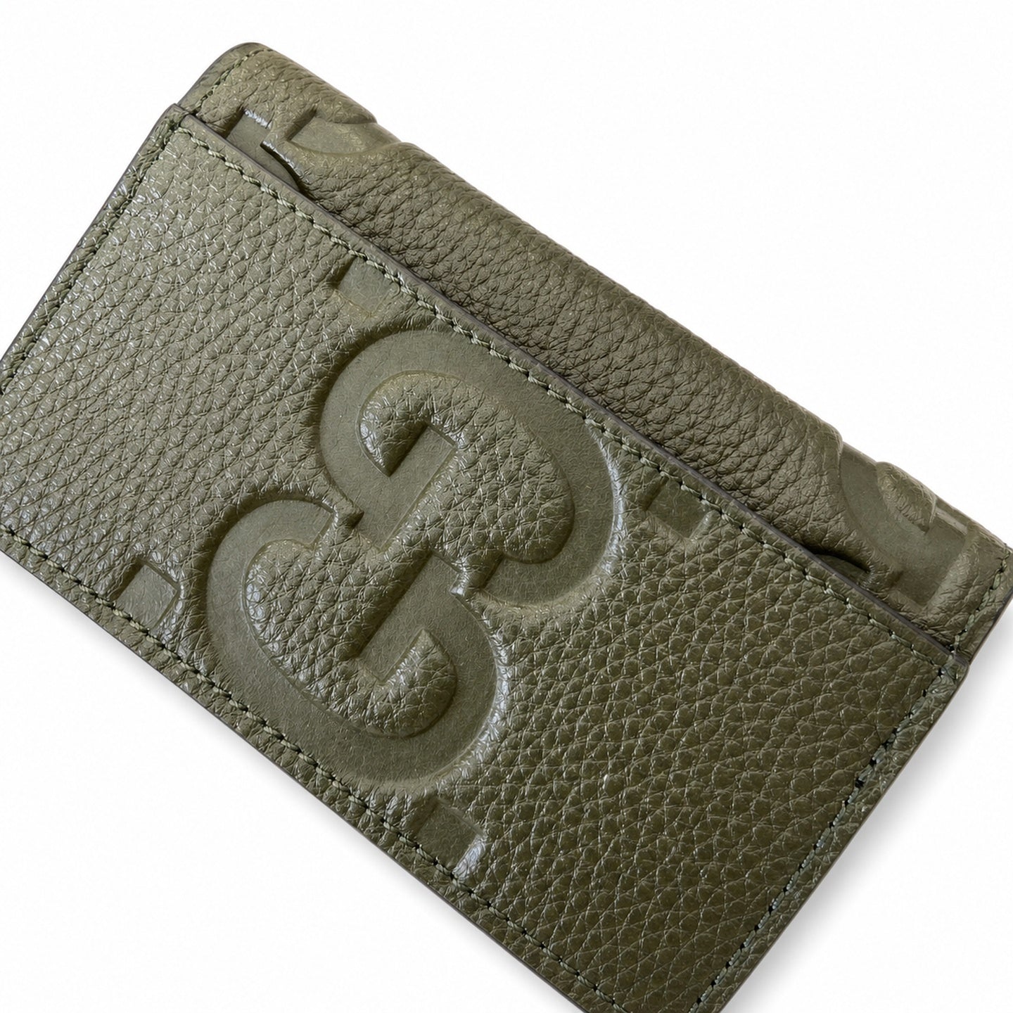 Gucci Leather Green Card Holder