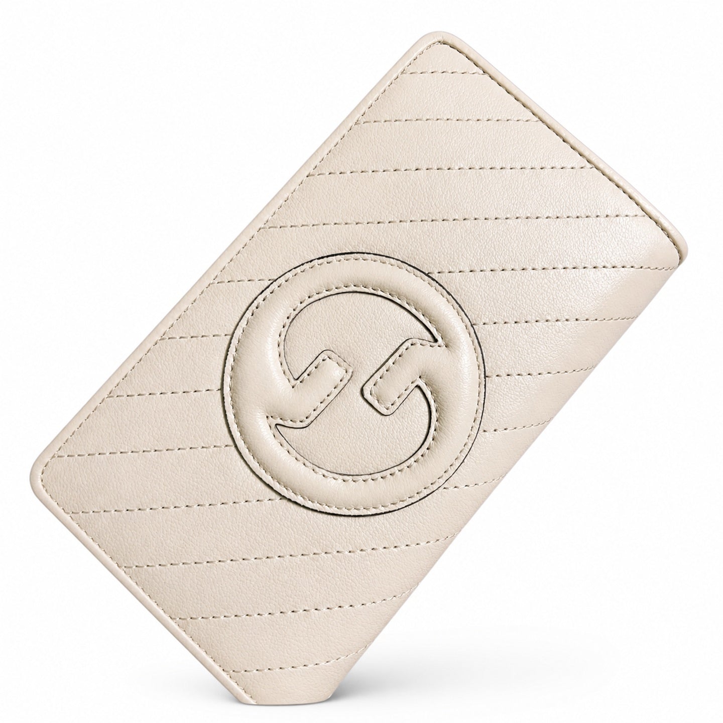 Gucci Blondie Leather White Wallet