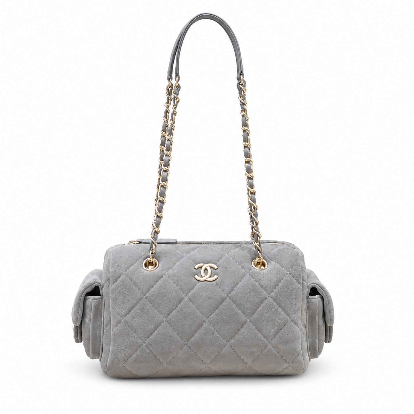 Chanel Small Leather Bowling Bag