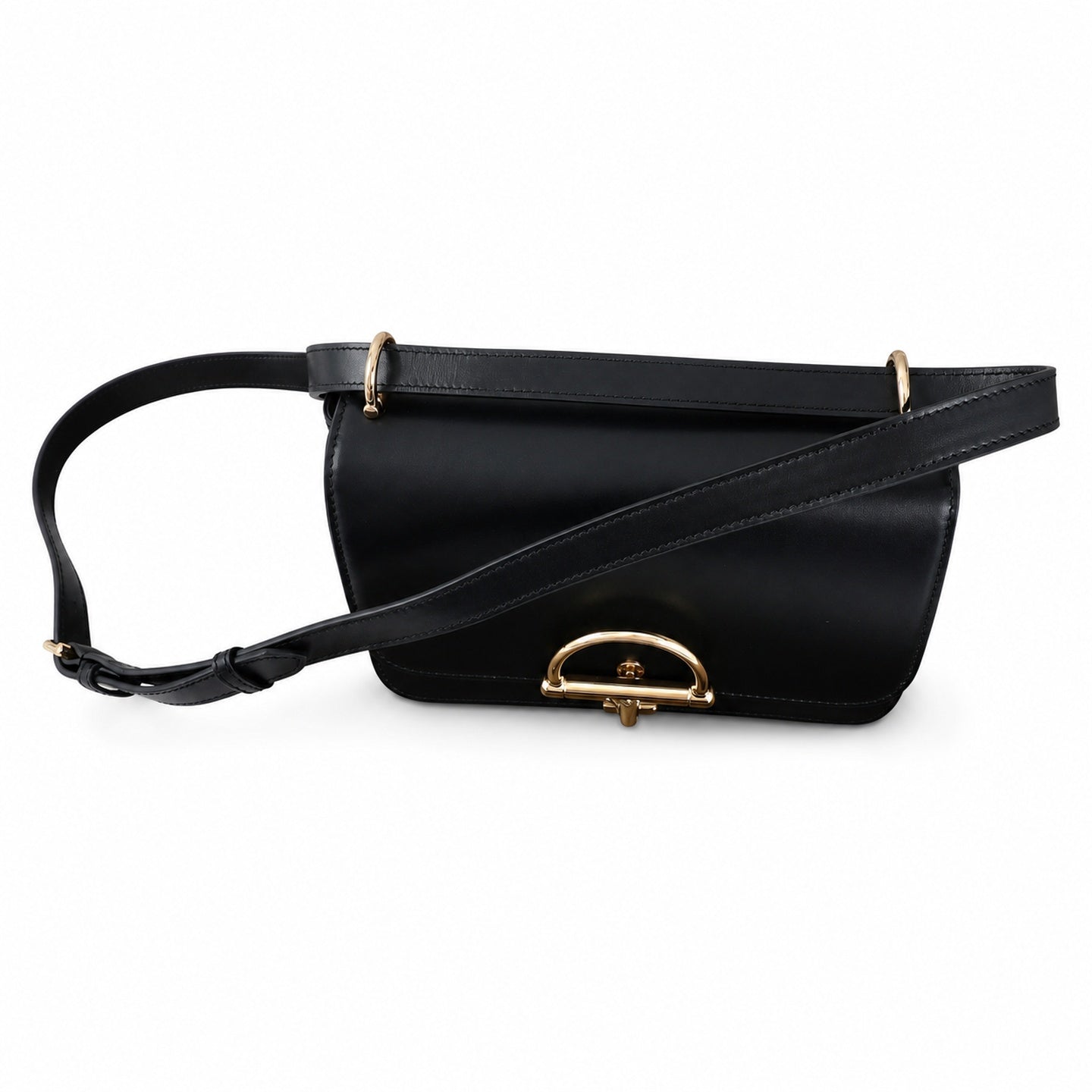 Gucci Horsebit Small Leather Shoulder Bag