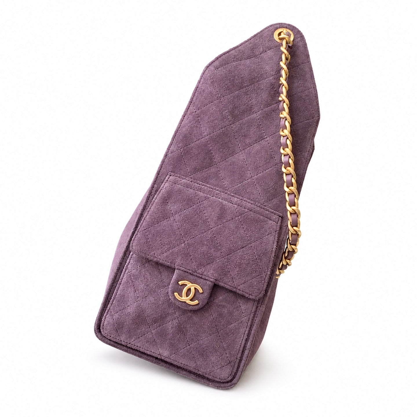 Chanel Large Leather Gold Bag