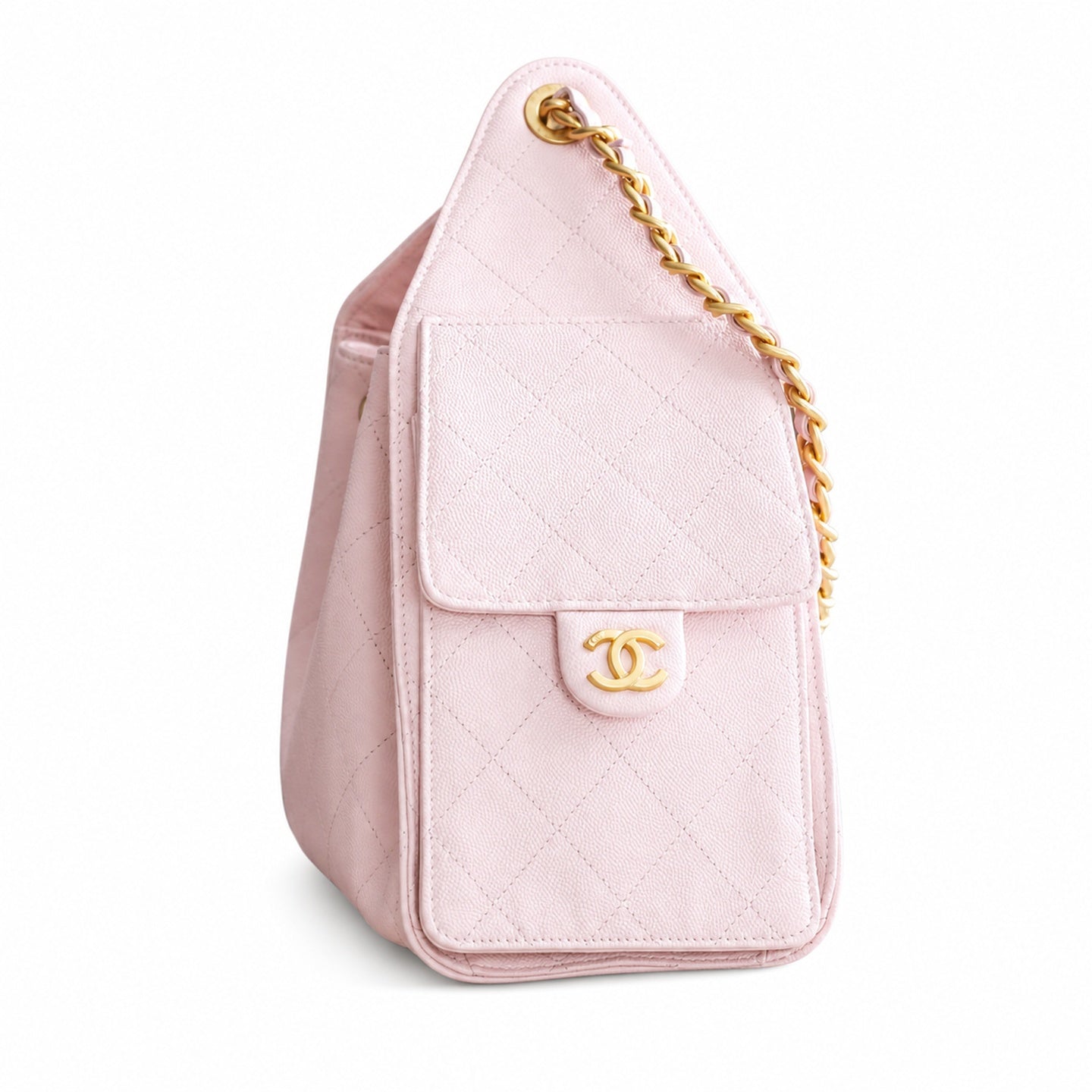 Chanel 25 Small Leather Pink Bag