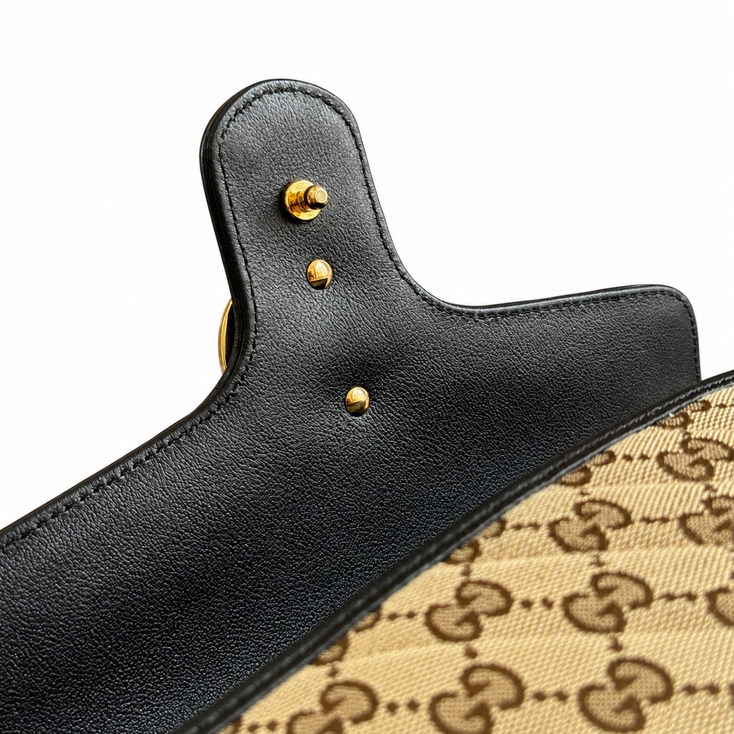 Gucci GG Marmont Leather Brown Bag