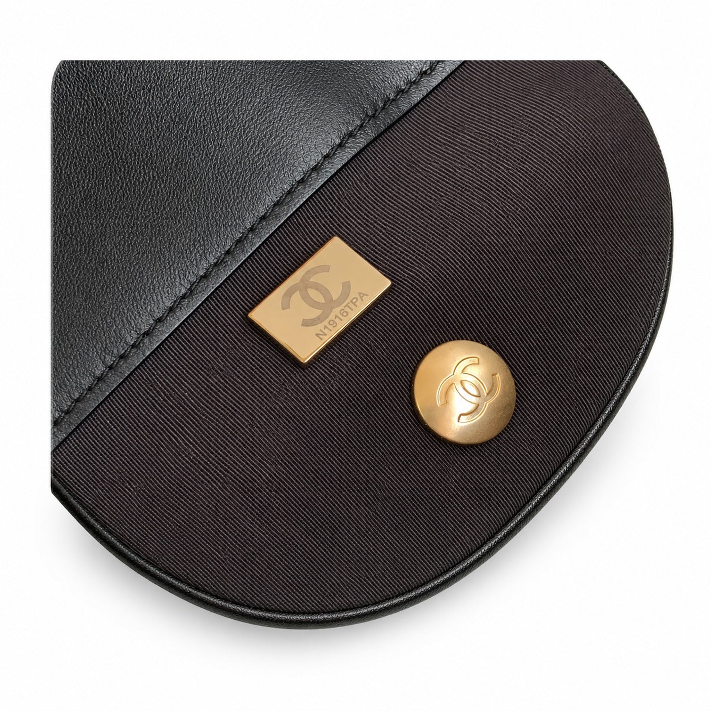 Chanel Large Suede Leather Shoulder Bag