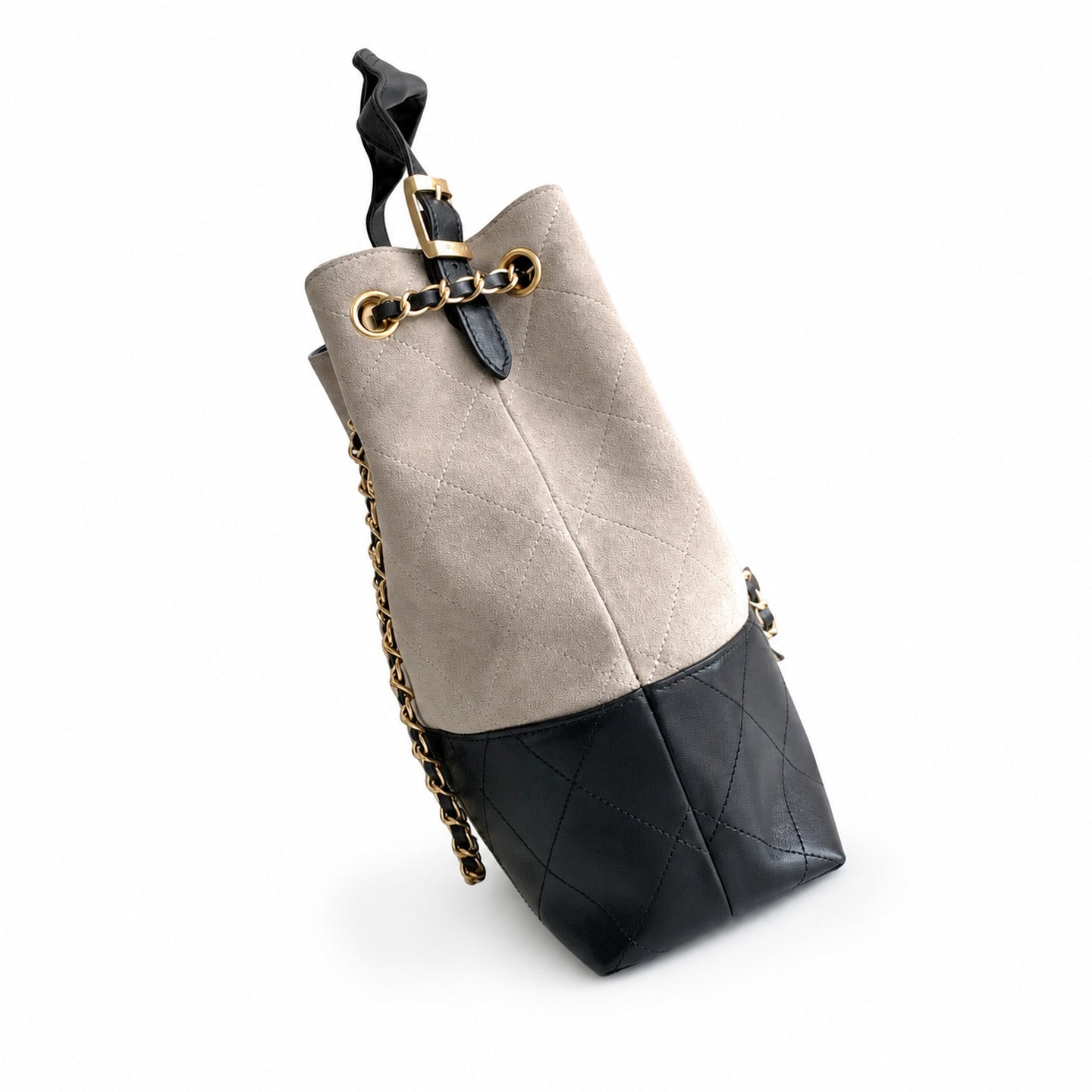 Chanel Leather Gold Crossbody Bag