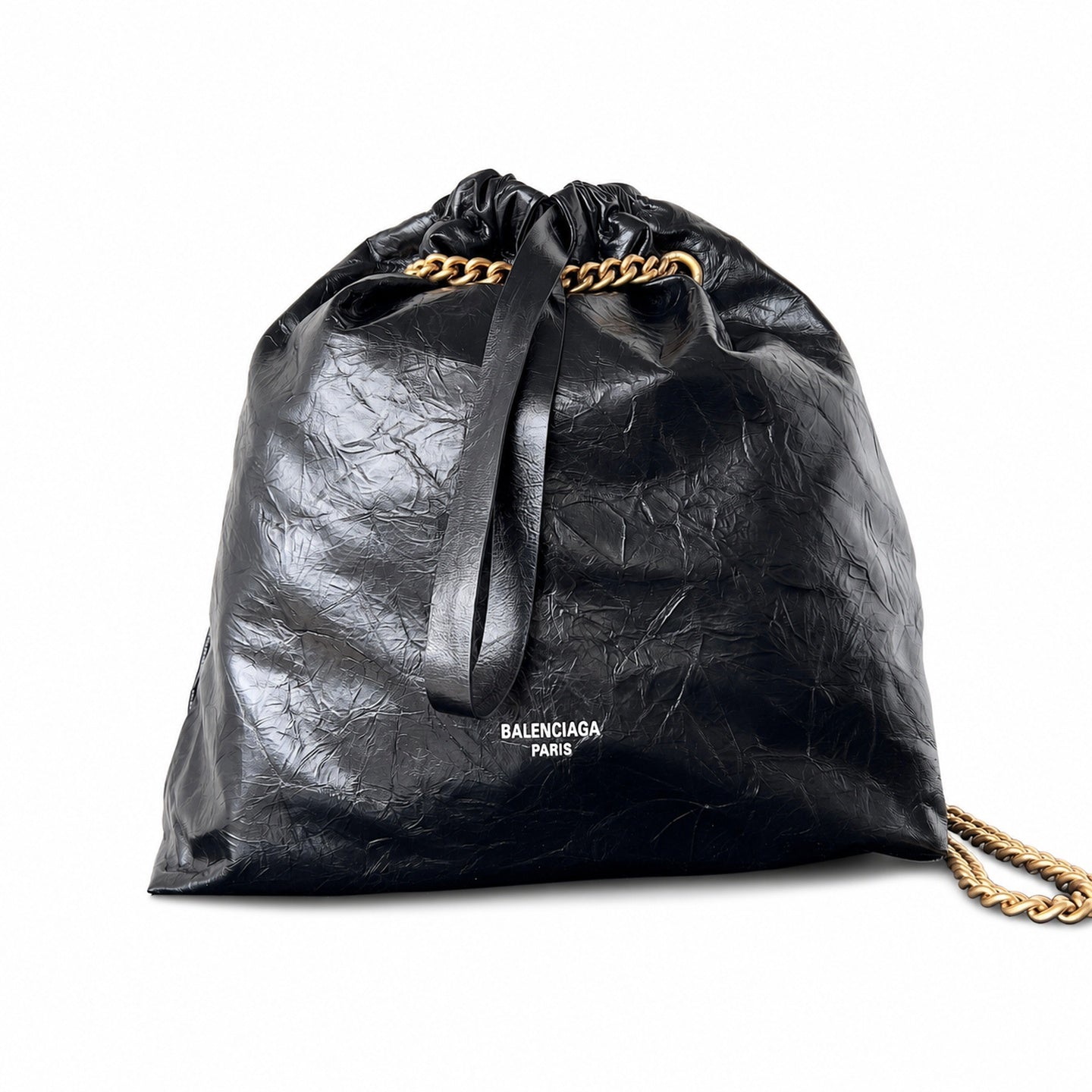 Chanel Large Nylon Leather Clutch