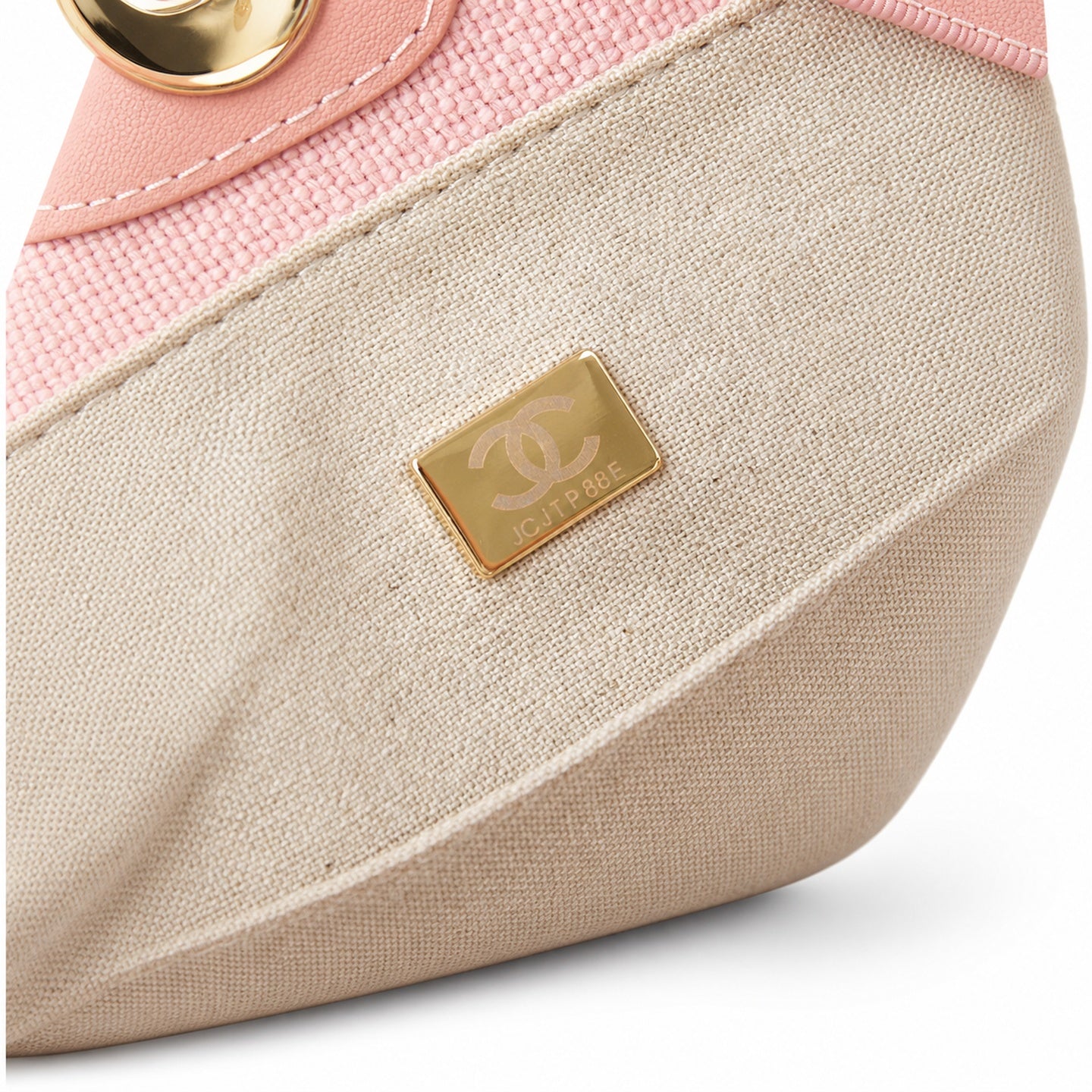 Chanel Black White Pink Bag