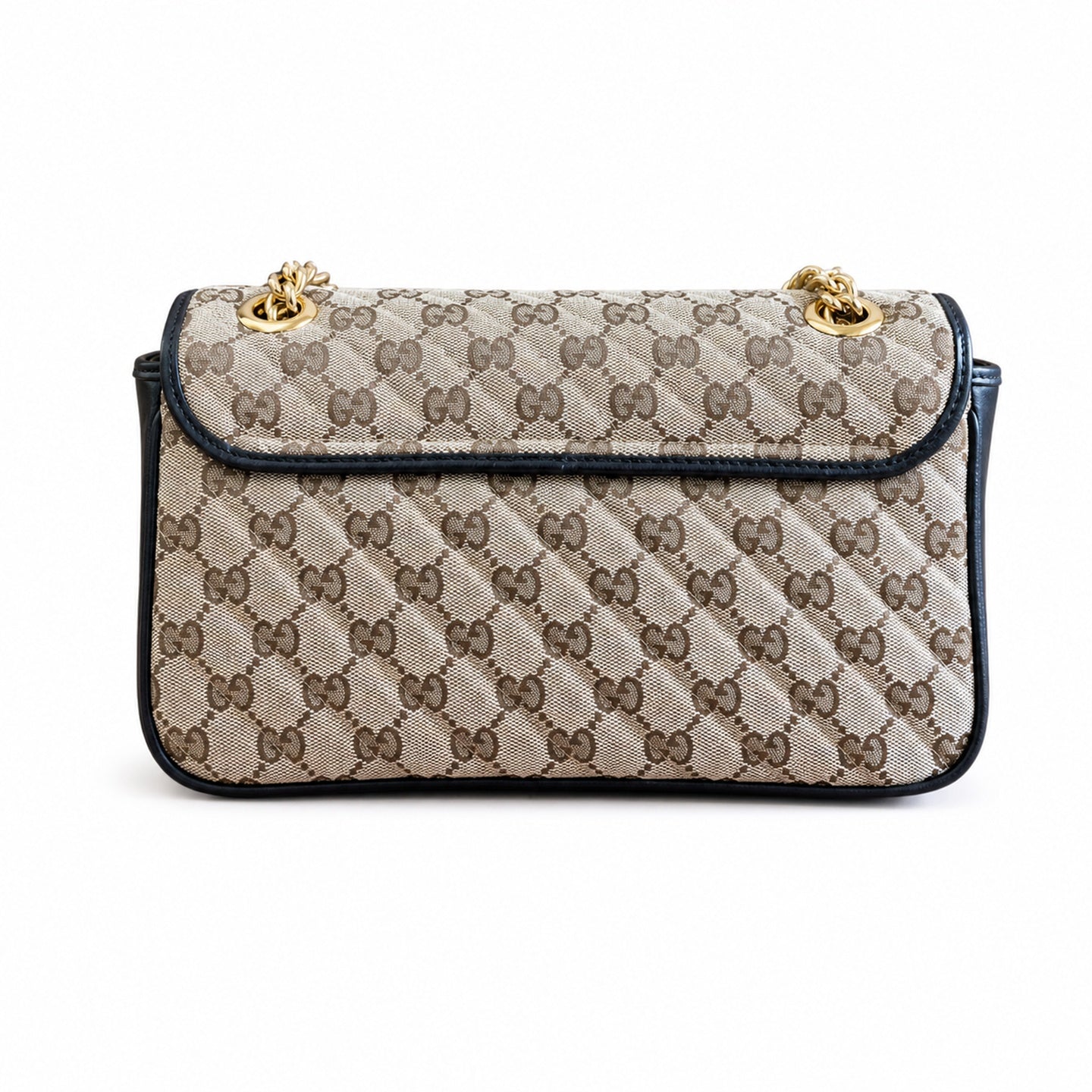 Gucci GG Marmont Leather Brown Bag