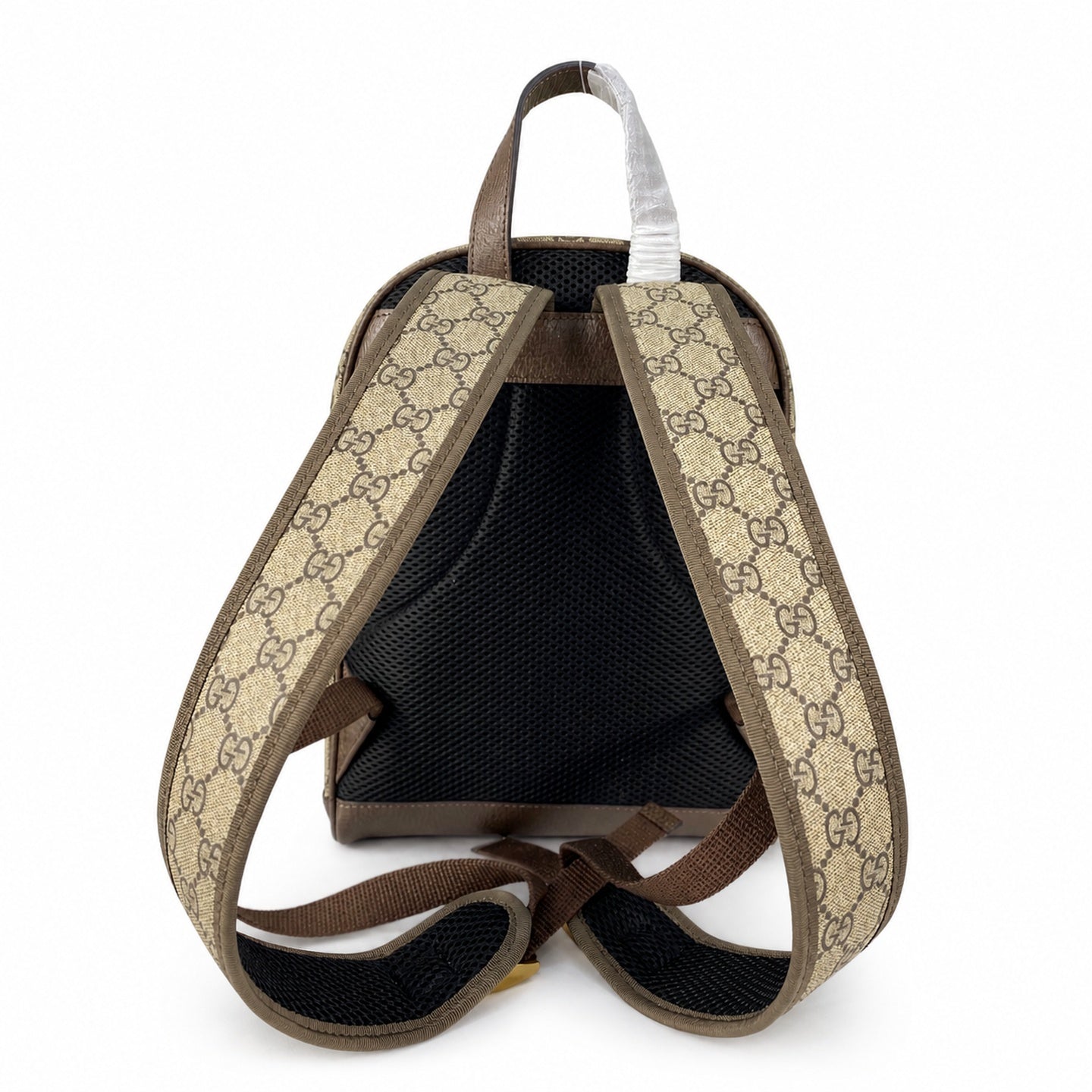 Gucci Ophidia Canvas Brown Red Green Backpack