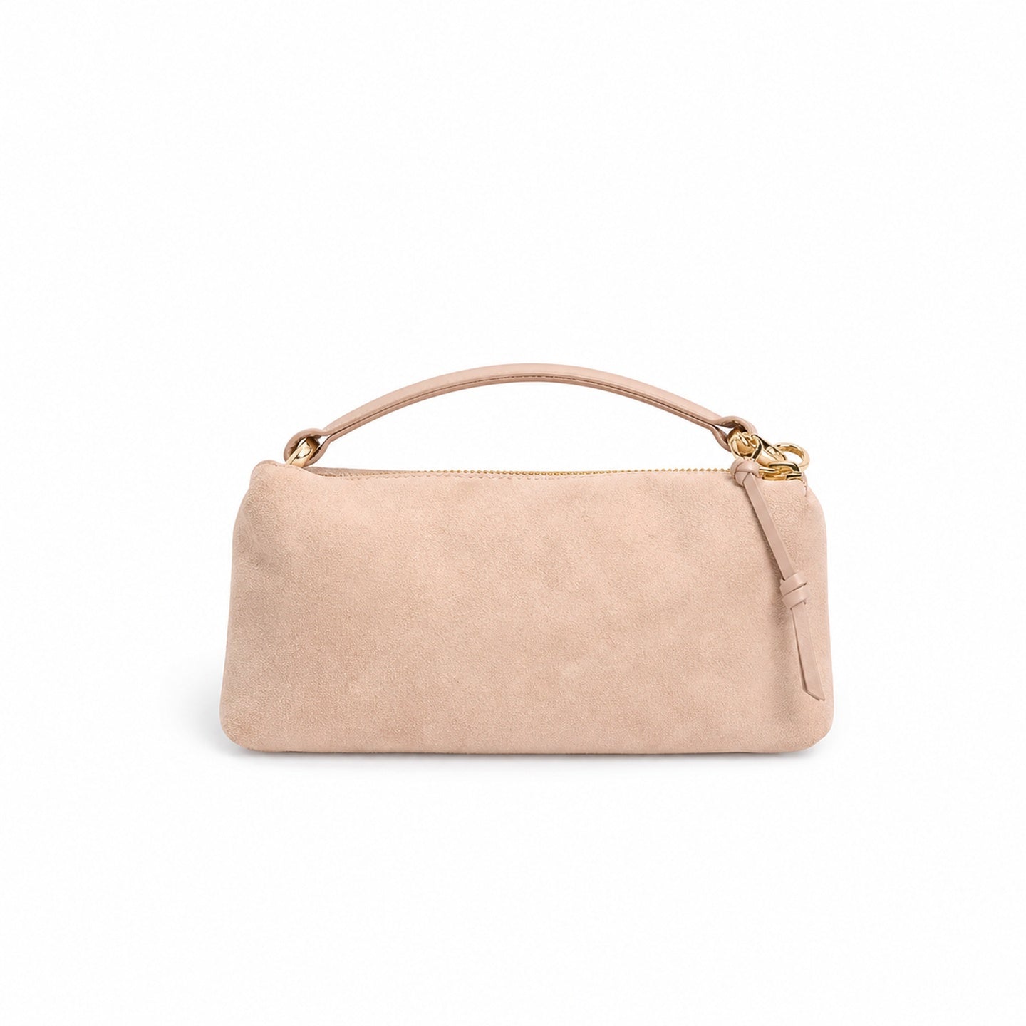 Gucci Cotton Canvas Leather Pink Gold Bag