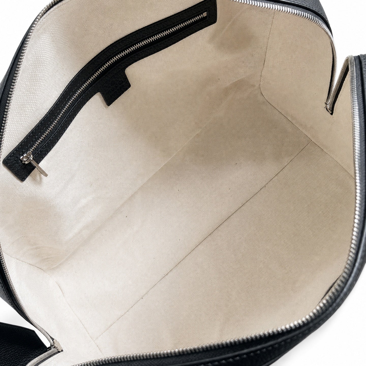 Gucci Small Cotton Leather Black Bag