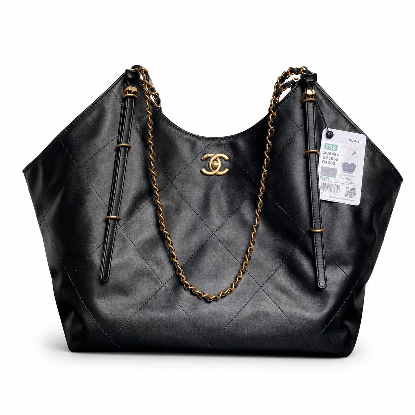 Chanel Large Leather Hobo Bag