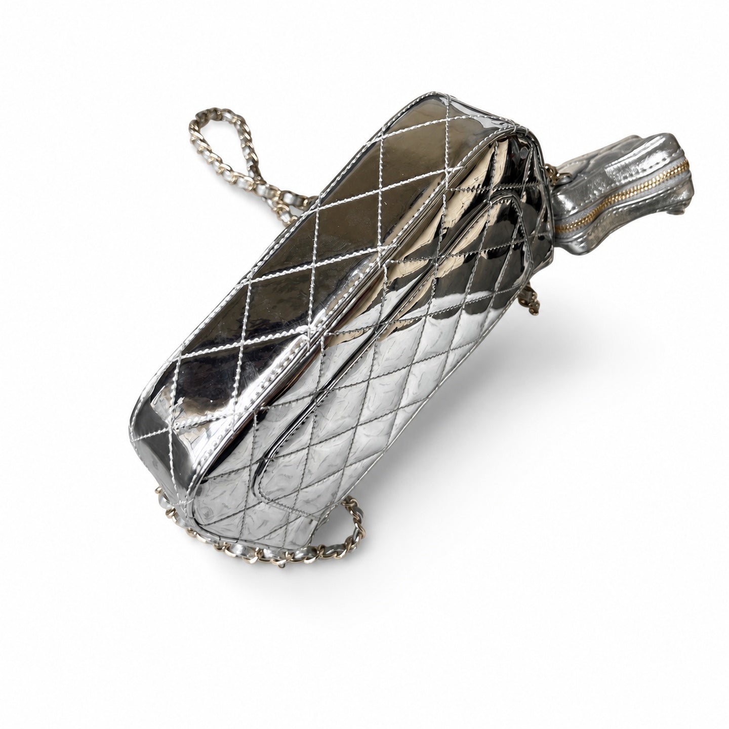 Chanel Gold Silver Bag