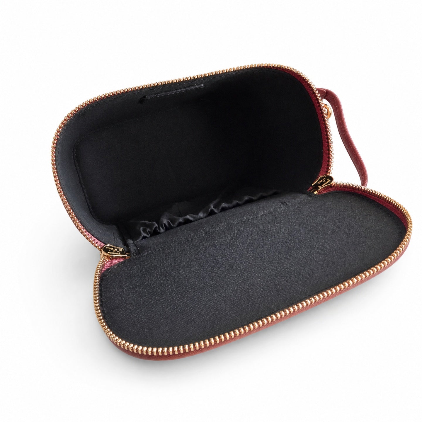 Fendi Mini Leather Pink Gold Vanity Bag