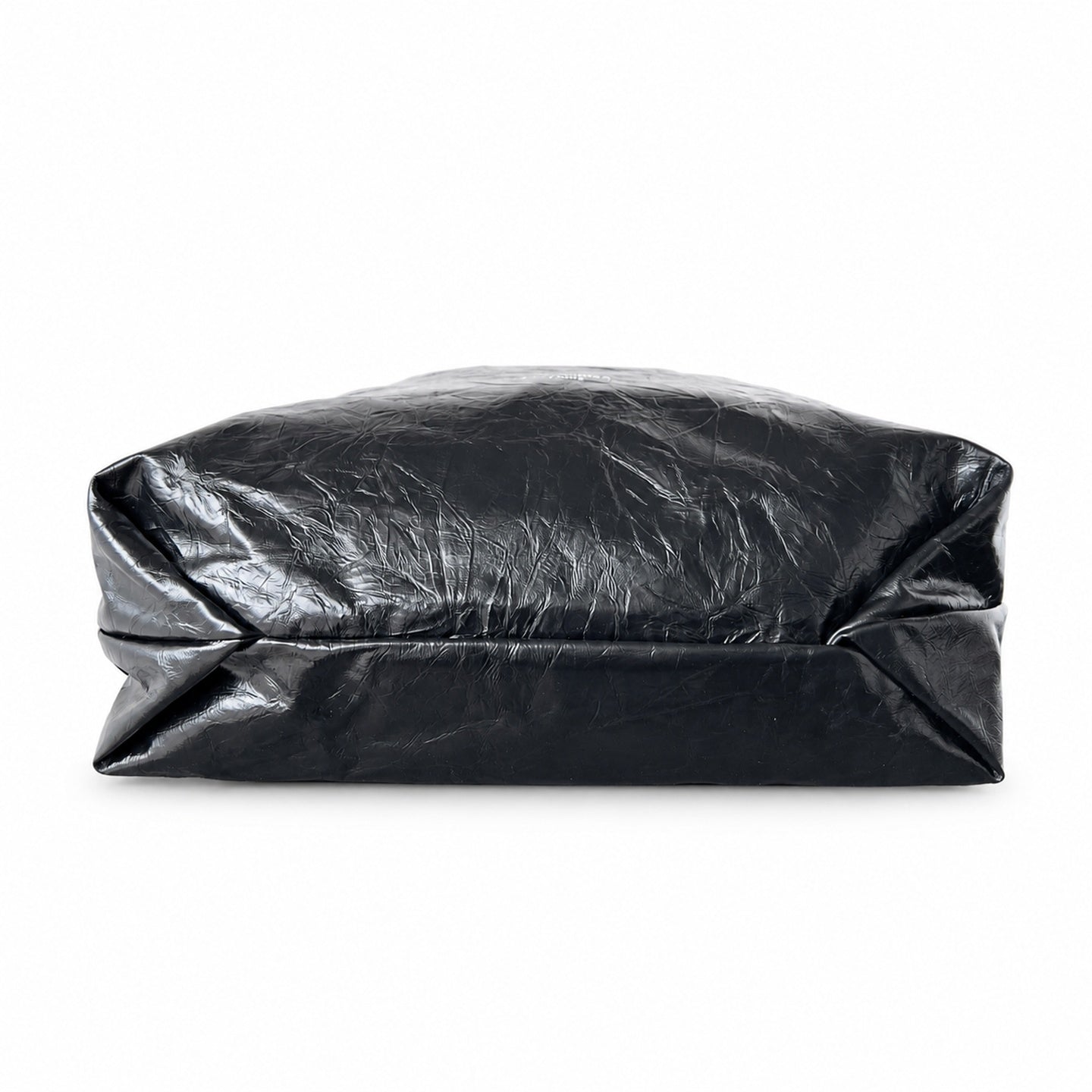 Chanel Large Nylon Leather Clutch