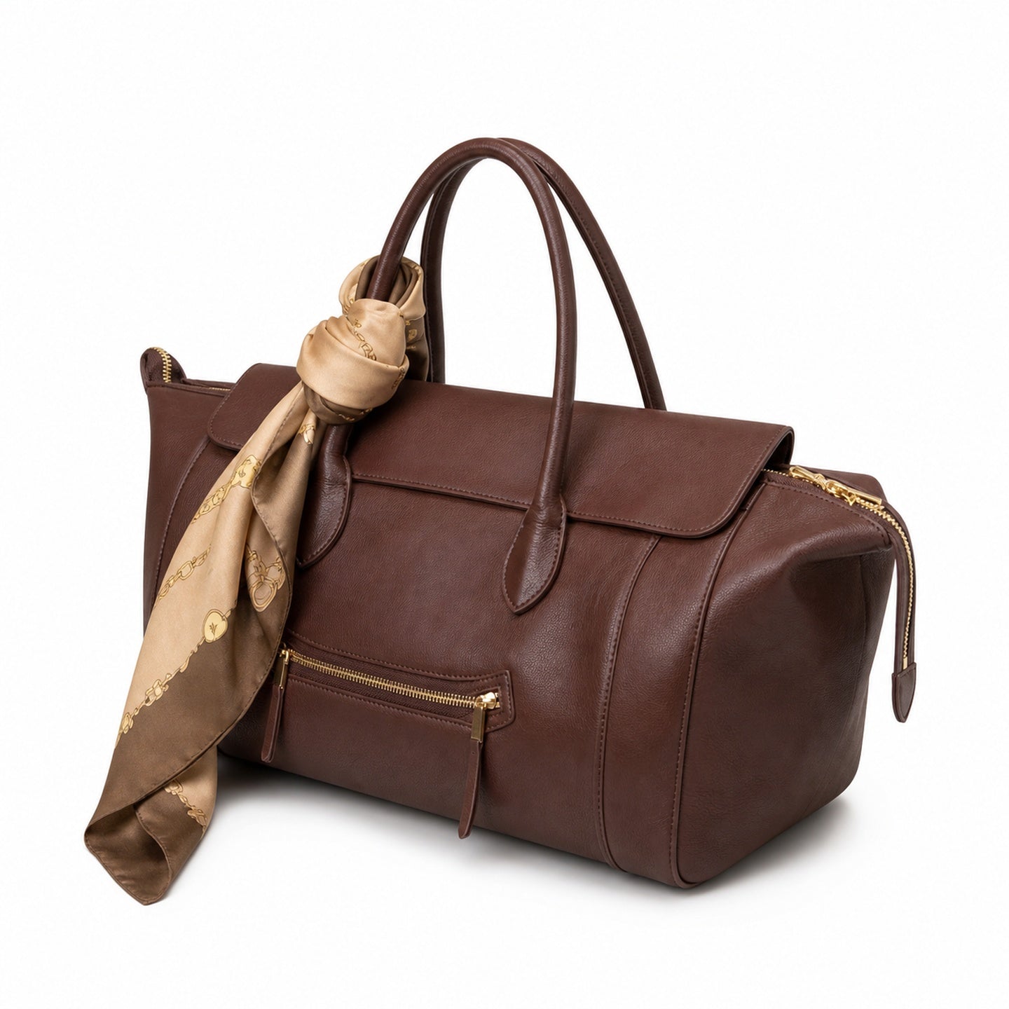 Celine Luggage Medium Brown Bag