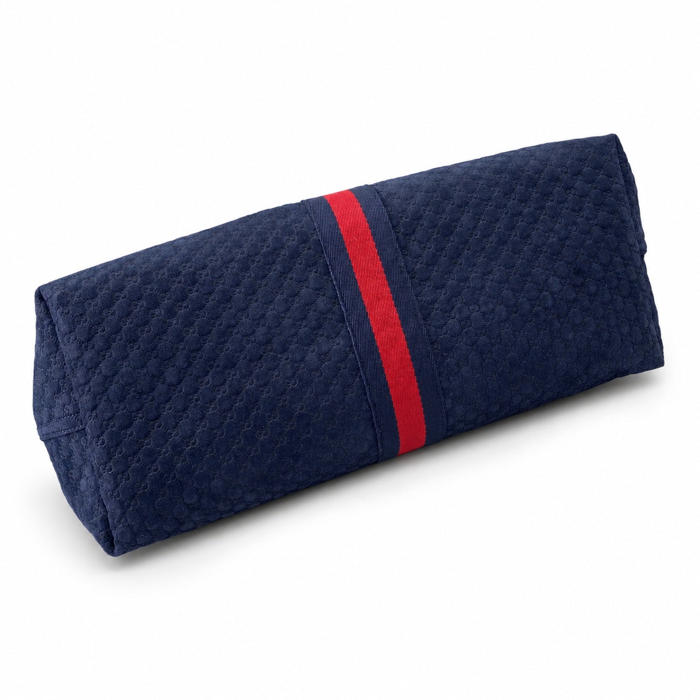 Gucci Giglio Cotton Suede Canvas Velvet Red Blue Gold Handbag