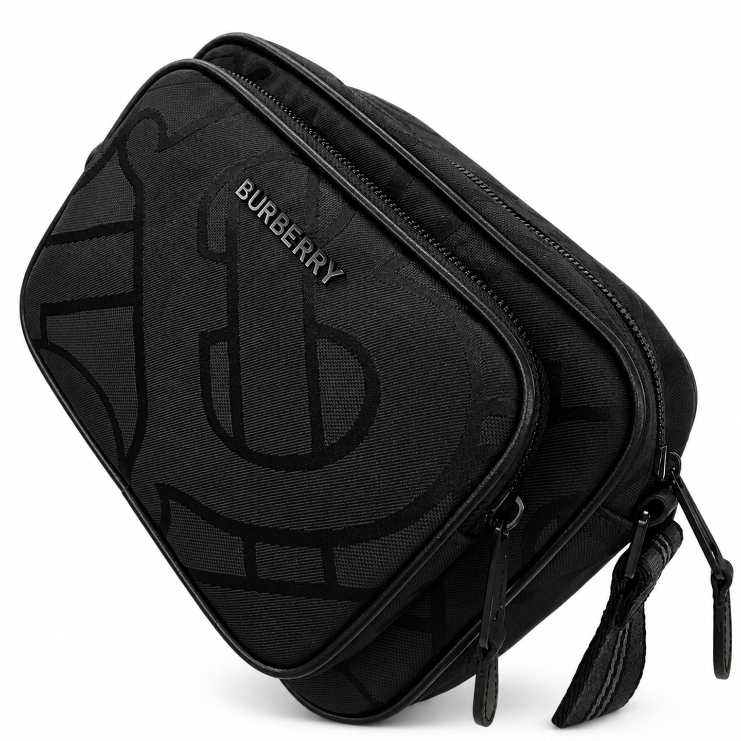 Burberry Cotton Jacquard Crossbody Bag