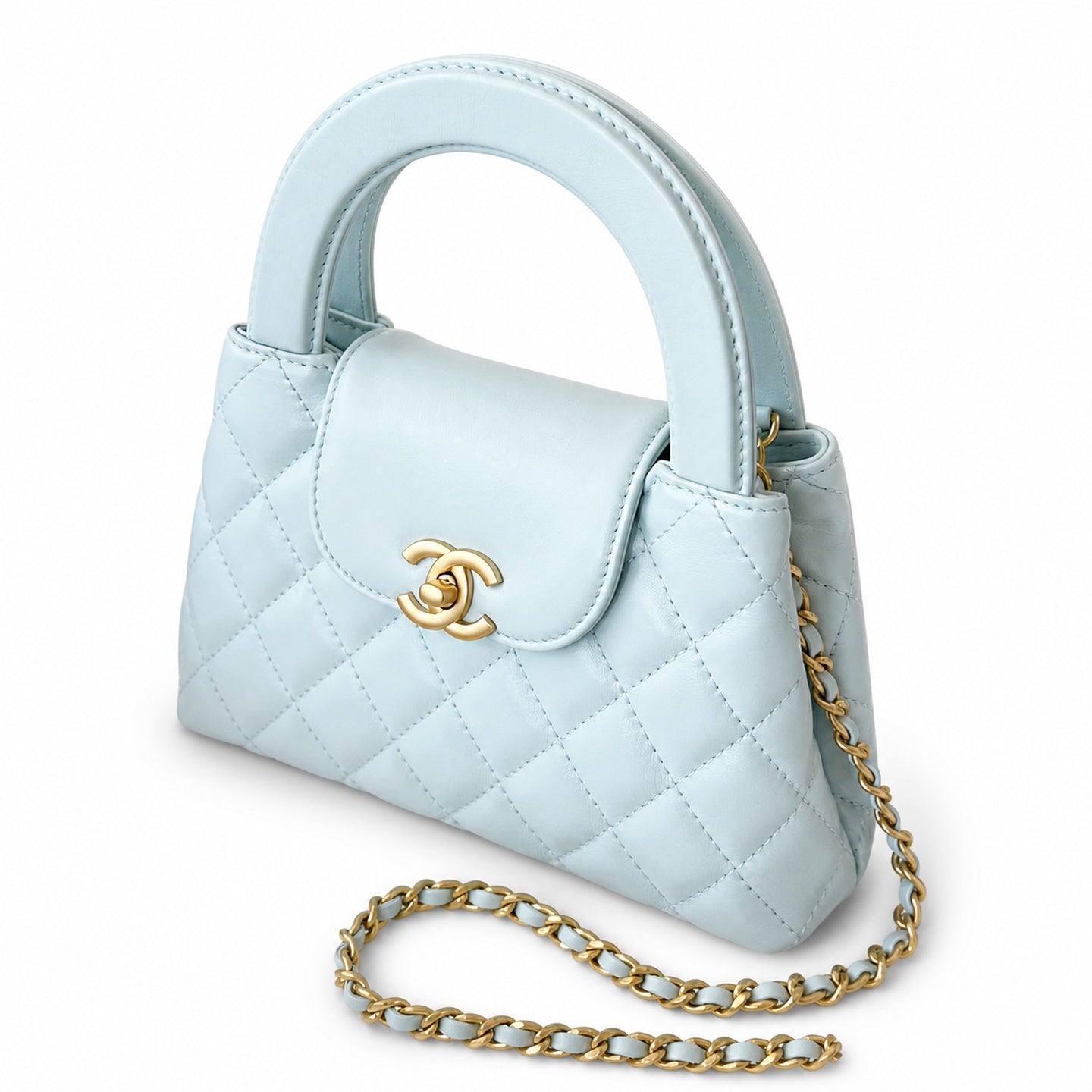 Chanel Kelly Green Chain Bag