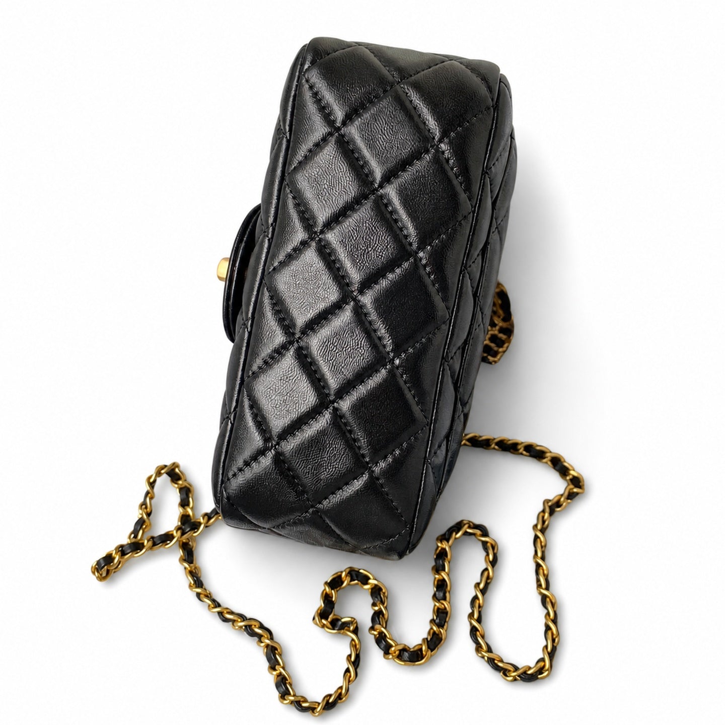 Chanel Mini Flap Gold Bag