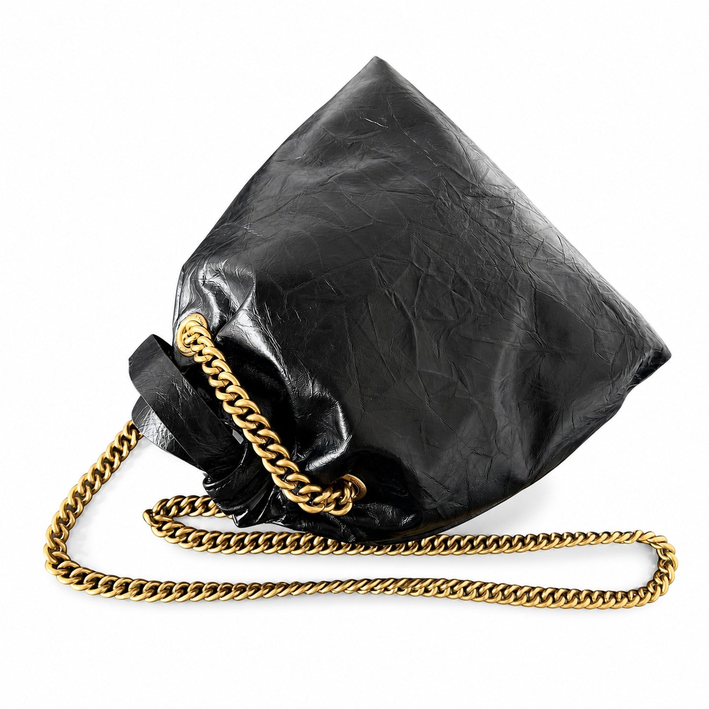 Chanel Small Nylon Leather Clutch