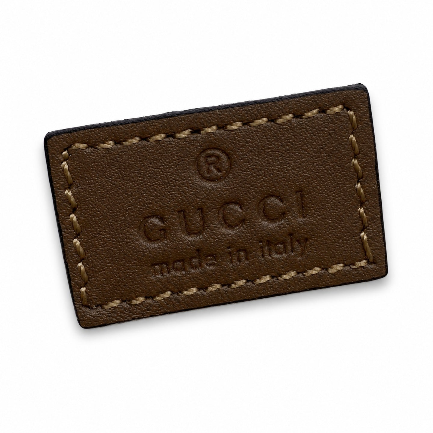 Gucci Cotton Suede Velvet Leather Beige Brown Gold Shoulder Bag