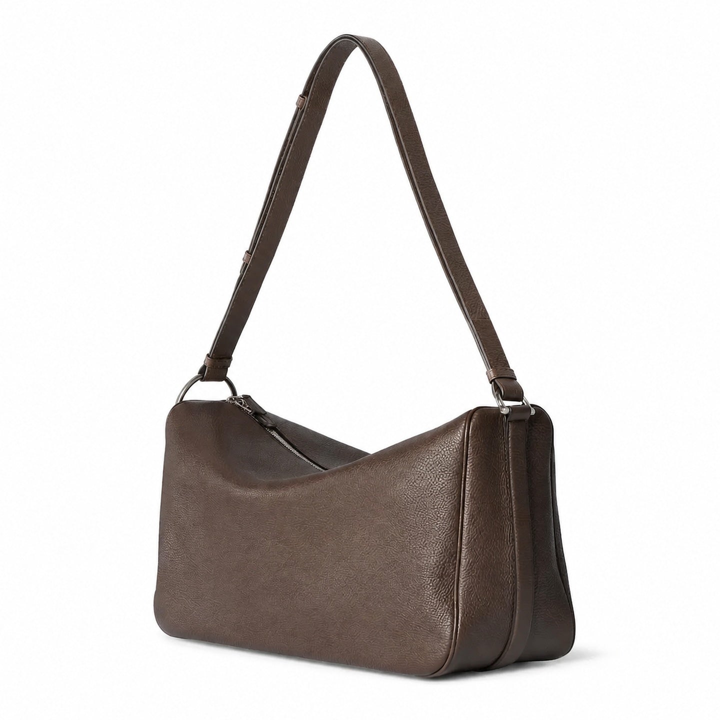 Gucci Horsebit Cotton Leather Brown Bag