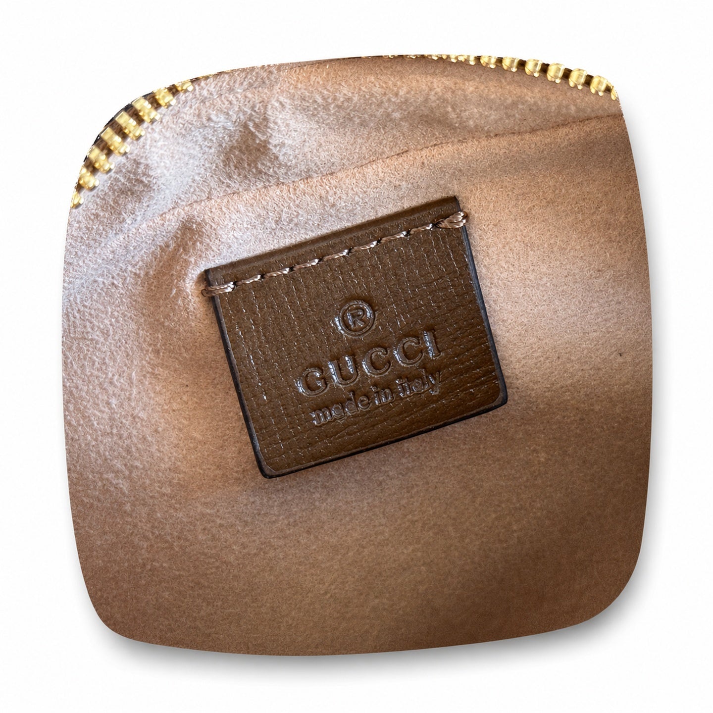 Gucci Mini Leather Brown Crossbody Bag