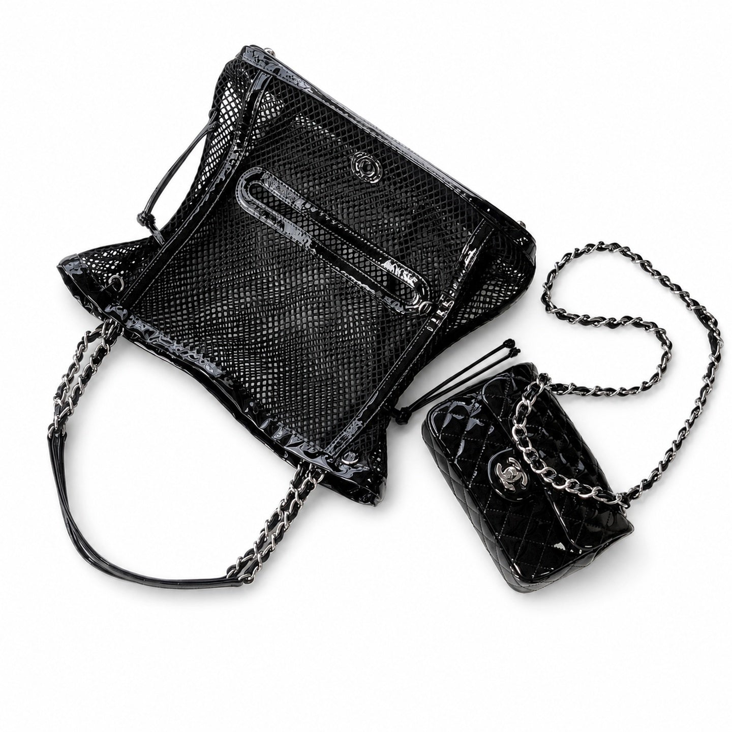Chanel Medium Patent Leather Bag