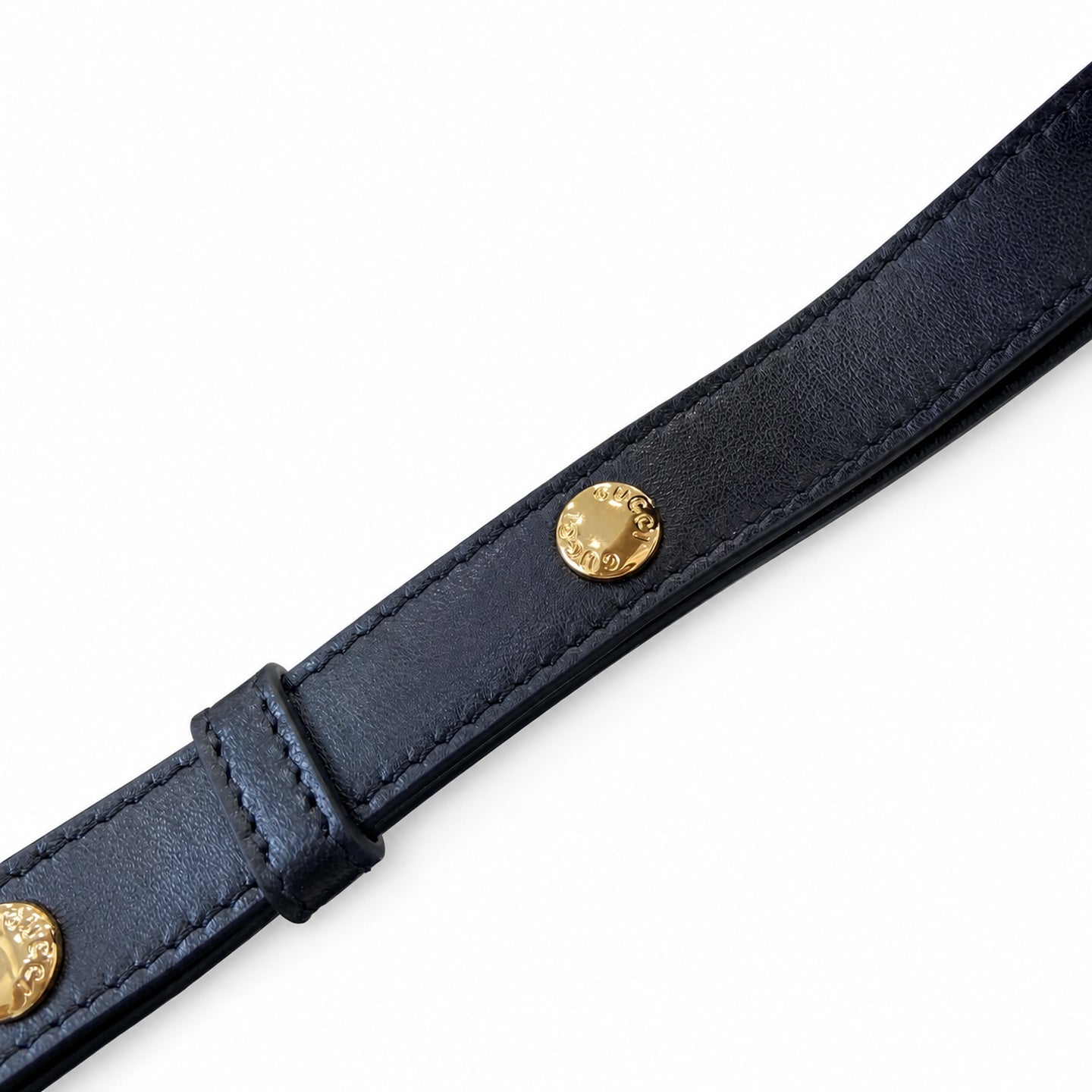Gucci Horsebit 1955 Leather Black Gold Shoulder Bag