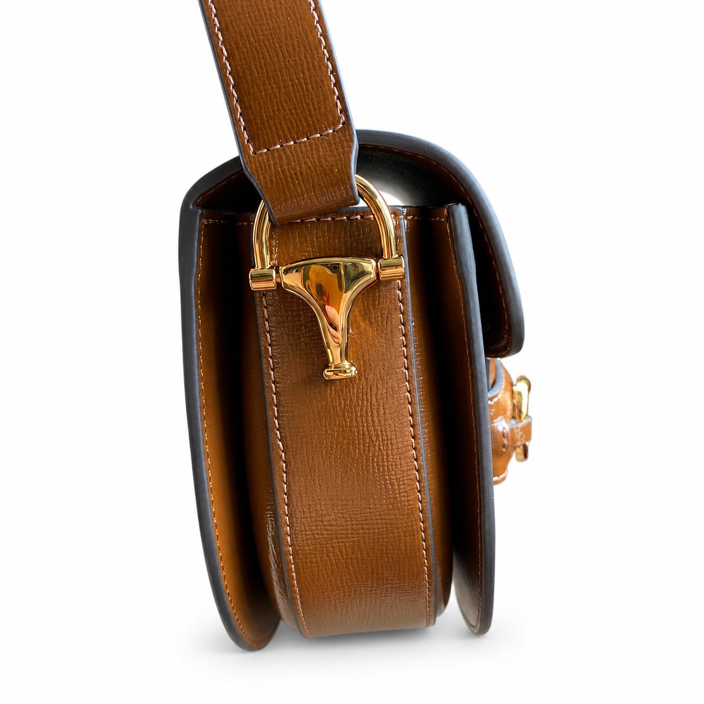 Gucci Mini Leather Beige Brown Handbag