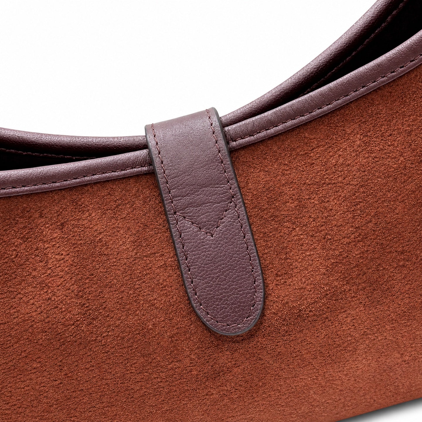 Gucci Leather Brown Silver Bag