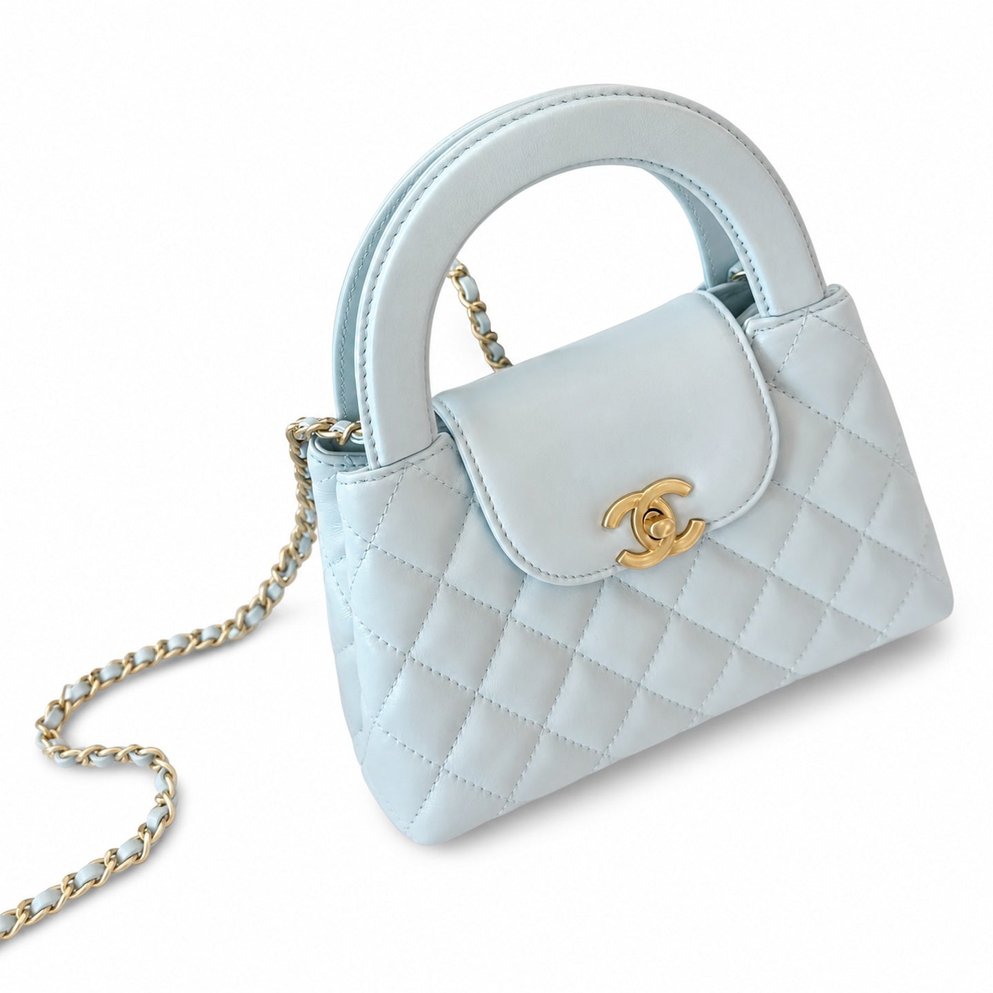 Chanel Kelly Green Chain Bag