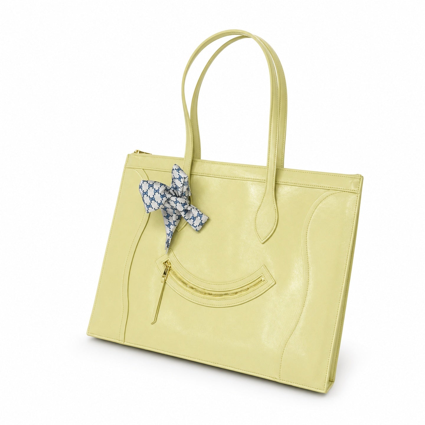 Celine Luggage Suede Leather Black White Red Yellow Bag