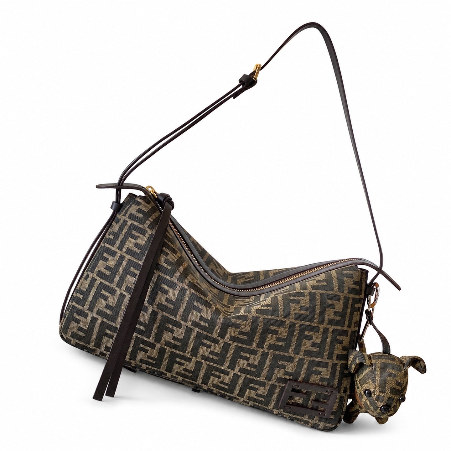 Fendi Simply Medium Brown Handbag