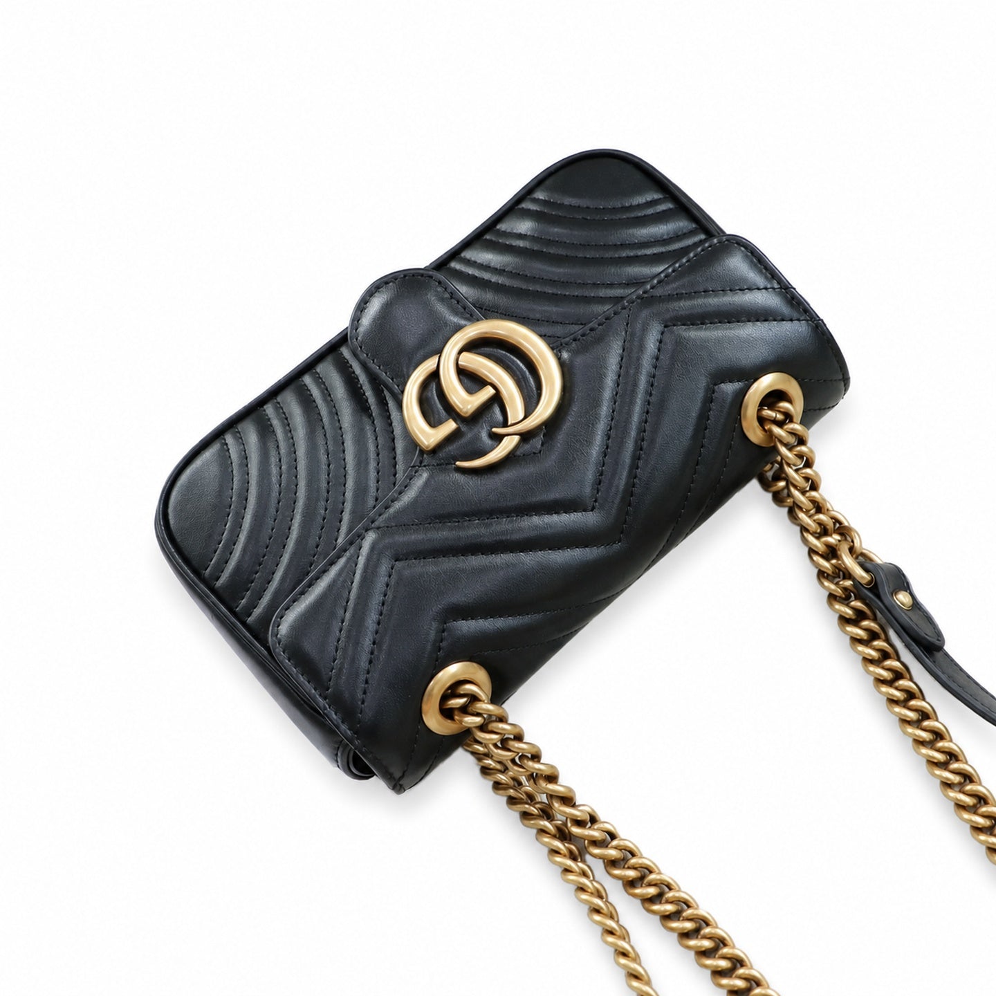 Gucci Leather Black Bag