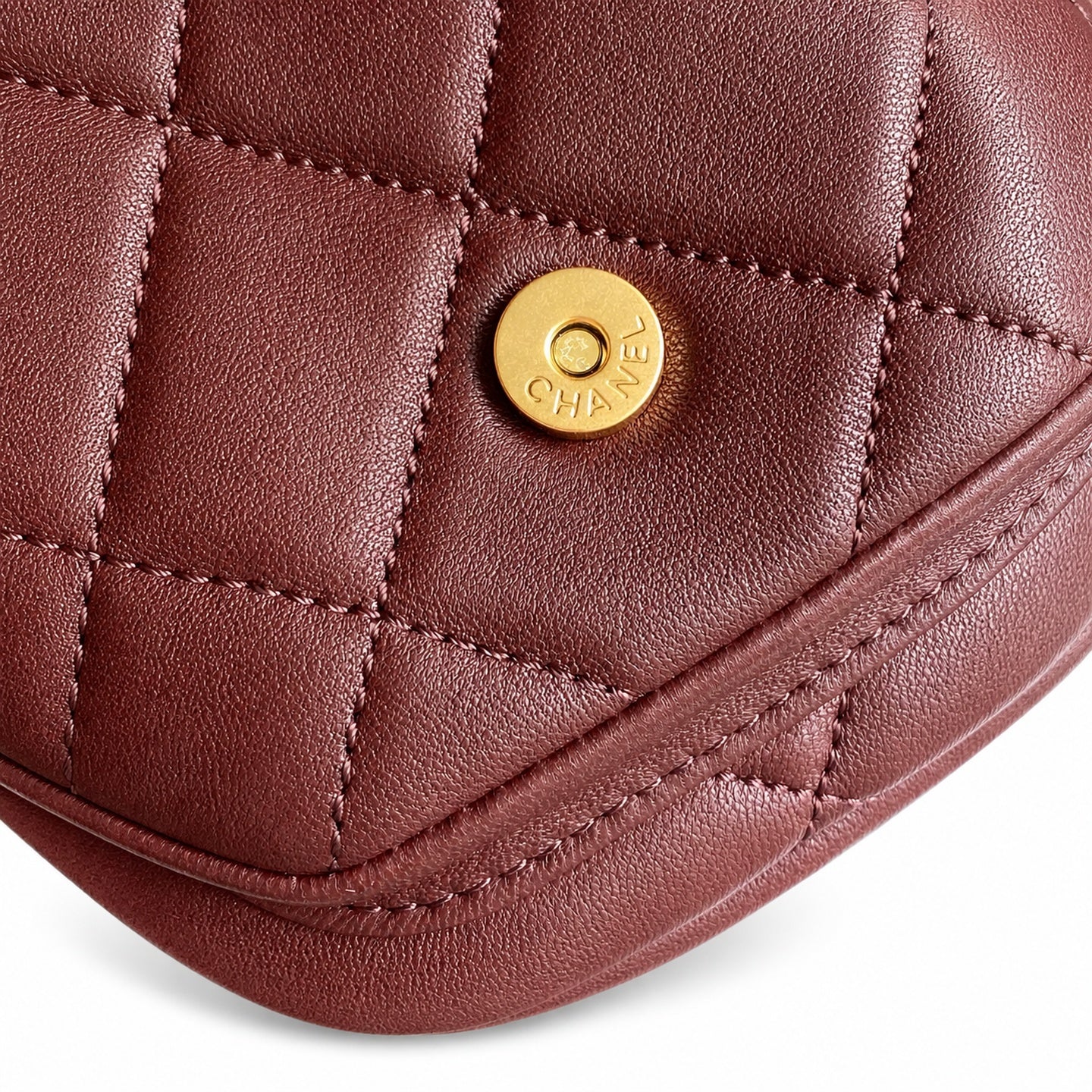 Chanel 25 Small Leather Bowling Bag