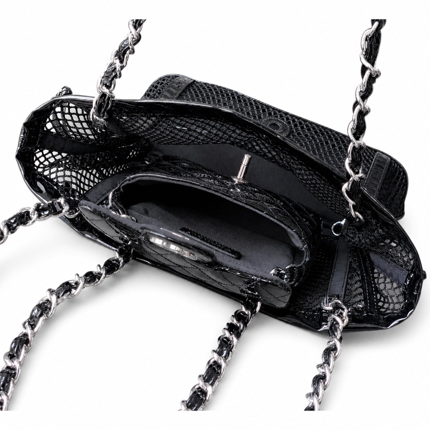 Chanel Small Patent Leather Bag