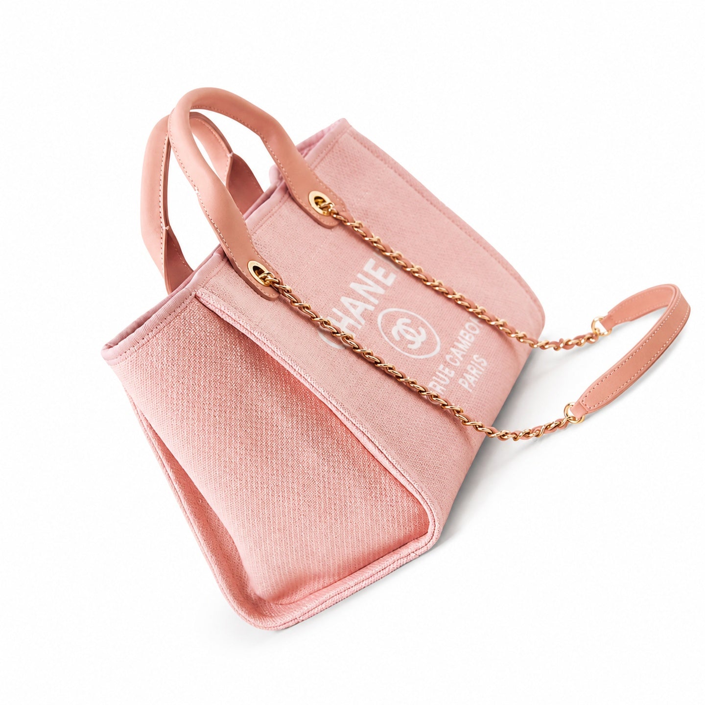 Chanel Black White Pink Bag