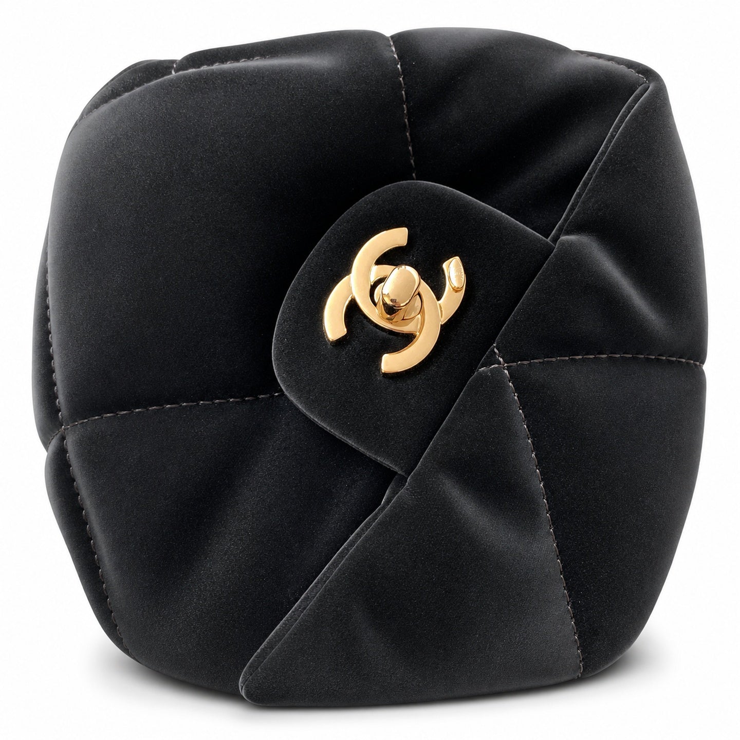 Chanel 25 Velvet Black Backpack