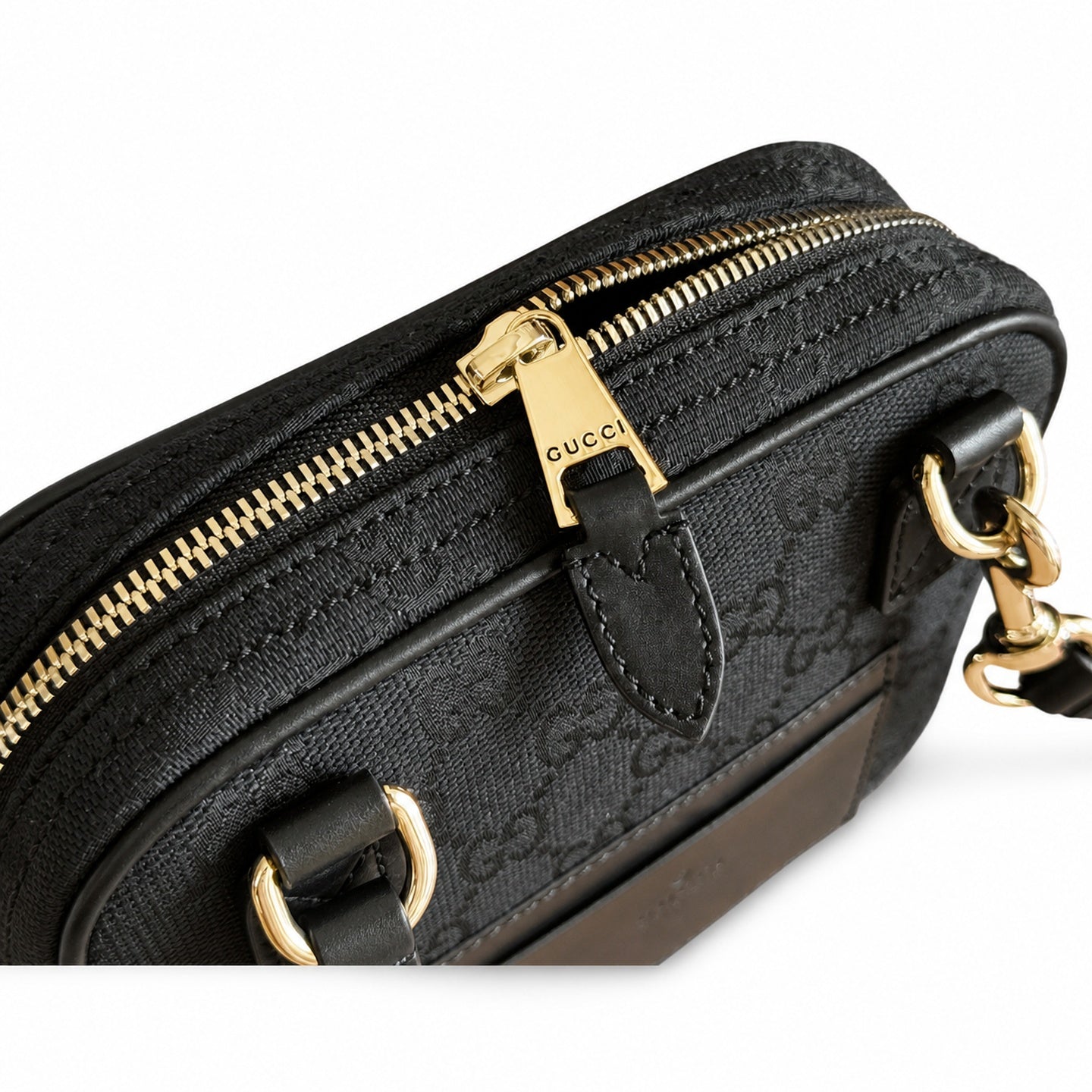 Gucci Canvas Nylon Leather Black Beige Brown Red Green Bag