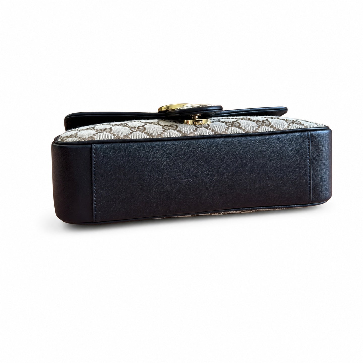 Gucci GG Marmont Leather Brown Bag