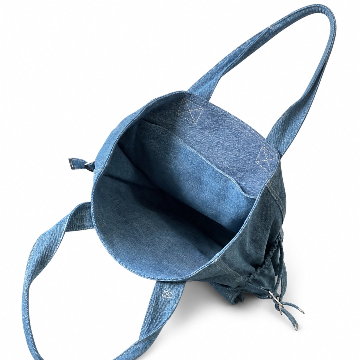 Celine Men's Large Denim Shoulder Bag