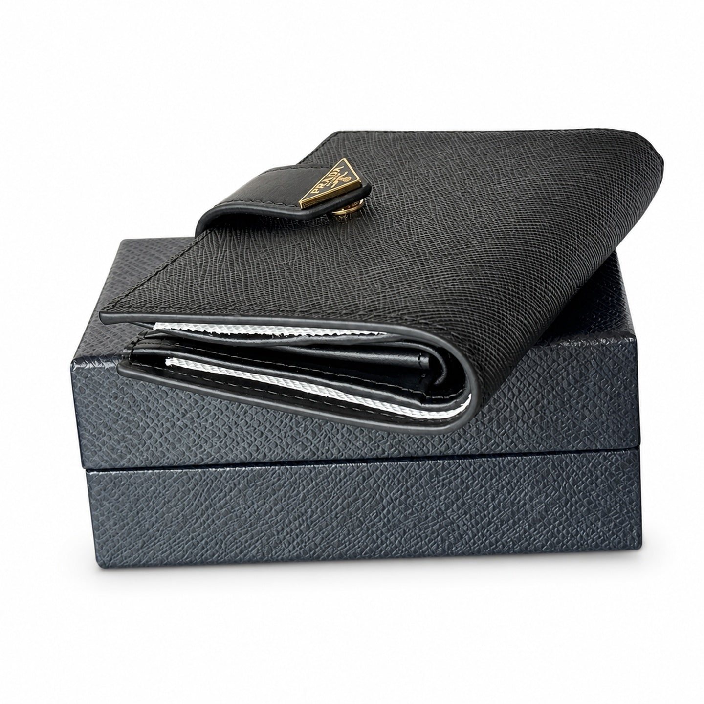 Prada Saffiano Small Leather Wallet