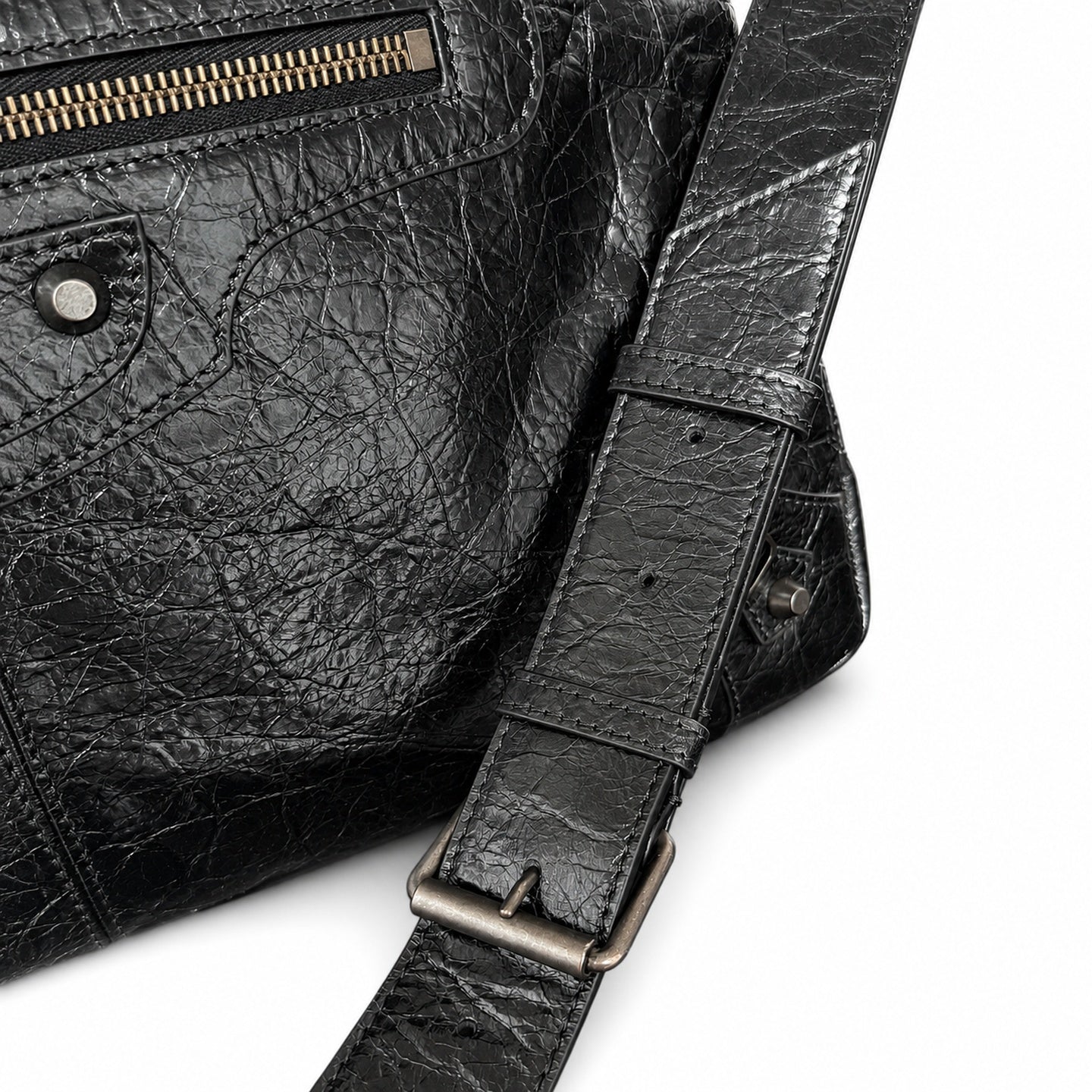 Balenciaga Le City Leather Handbag